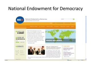 National Endowment for Democracy
 