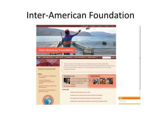 Inter-American Foundation
 
