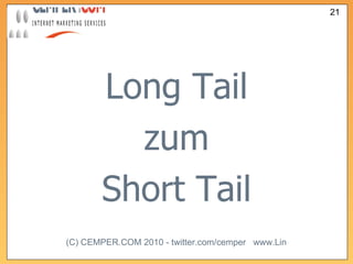 Long Tail zum Short Tail 
