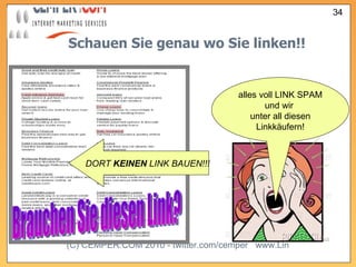 Schauen Sie genau wo Sie linken!! alles voll LINK SPAM und wir  unter all diesen Linkkäufern! Brauchen Sie diesen Link? DORT  KEINEN  LINK BAUEN!!! 