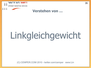 Verstehen von … Linkgleichgewicht 