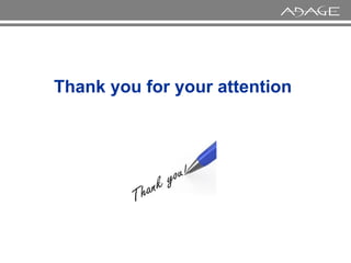 Thank you for your attention
 