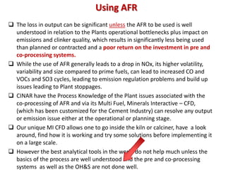 Max AFR and Output and Relevant OH&S Concerns | PPTX