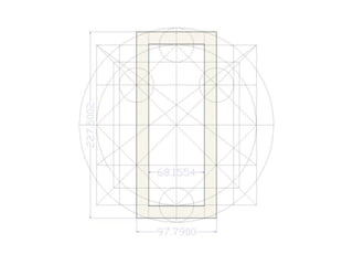 Cenacolo di leonardo  genesi del codice geometrico