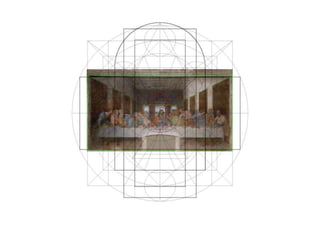 Cenacolo di leonardo  genesi del codice geometrico
