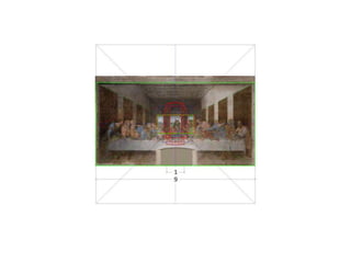 Cenacolo di leonardo  genesi del codice geometrico