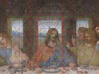 Cenacolo di leonardo  genesi del codice geometrico