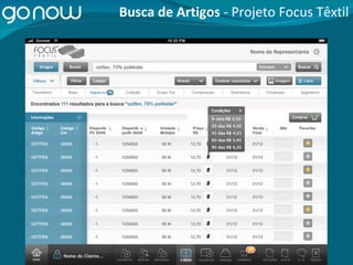 Busca de Artigos  - Projeto Focus Têxtil 
