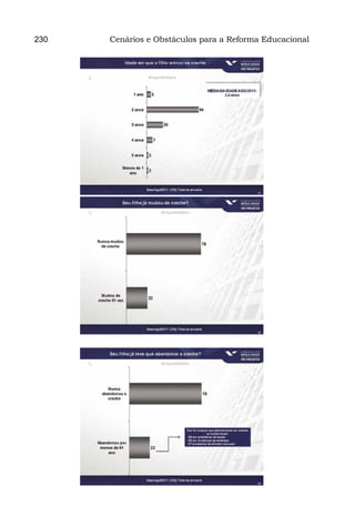 230   Cenários e Obstáculos para a Reforma Educacional
 