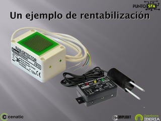 Un ejemplo de rentabilizaciónUn ejemplo de rentabilización
 