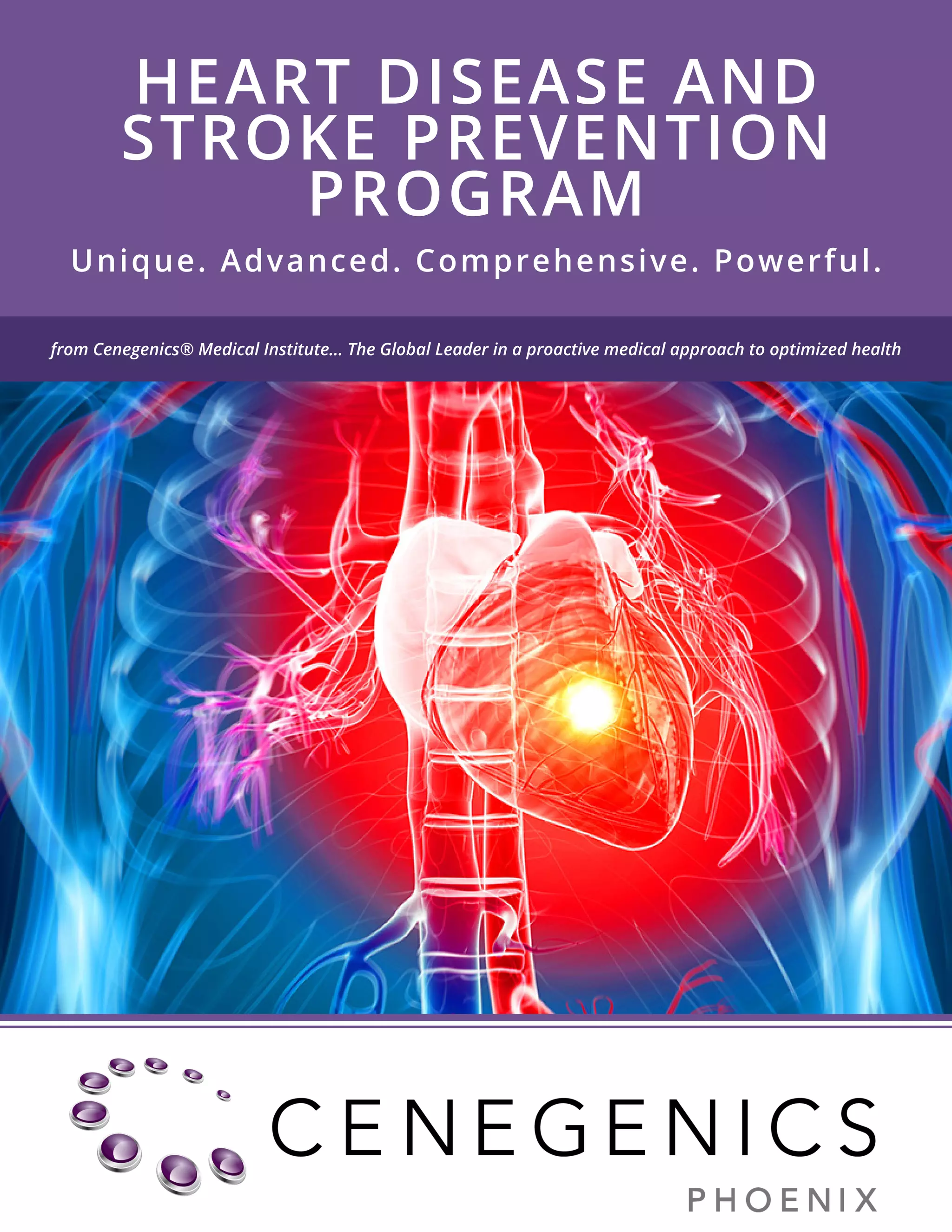 Cenegenics Heart Disease Brochure PDF