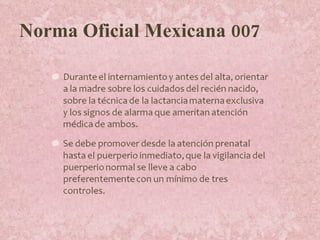 Norma Oficial Mexicana 007 