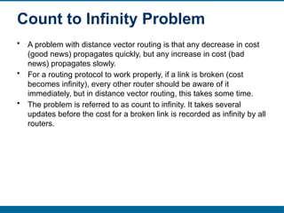 Unicast Routing Protocols: Distance Vector Routing and RIP Explained | PPTX