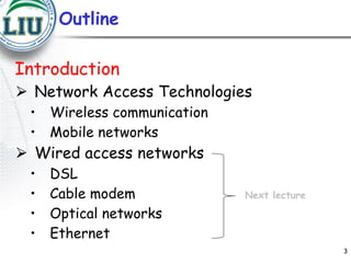 Advanced Network Architecture: Wireless and Wired Access Networks ...