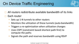 SDN Traffic Engineering, A Natural Evolution