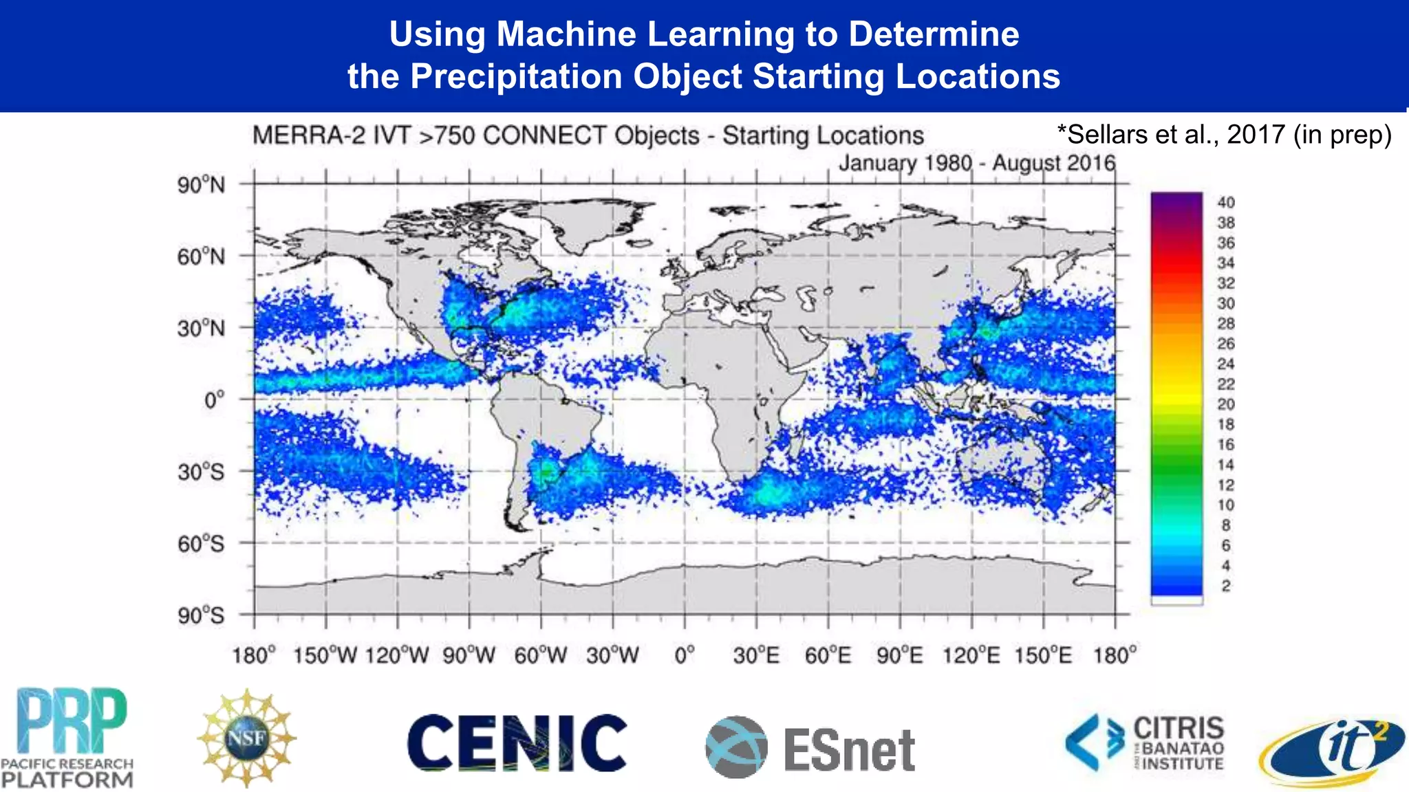 Using Machine Learning to Determine
the Precipitation Object Starting Locations
*Sellars et al., 2017 (in prep)
 