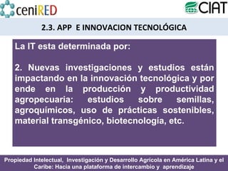 Módulo 1: Alianzas Público-Privadas y Transferencia de Tecnologías 