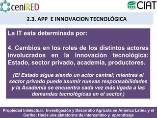 Módulo 1: Alianzas Público-Privadas y Transferencia de Tecnologías 