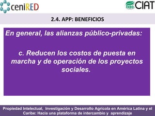 Módulo 1: Alianzas Público-Privadas y Transferencia de Tecnologías 