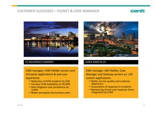 Ecm Filenet IBM ECM System Monitor - Cenit Best Practices | PDF