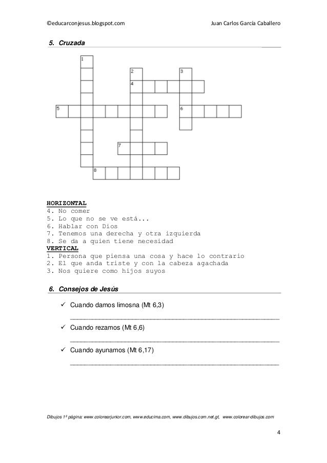 Actividad De Miercoles De Ceniza Para Niños - Hábitos de Niños