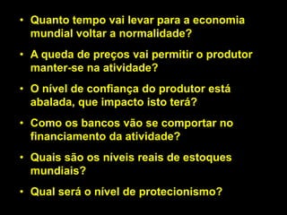 Cenários e Perspectivas