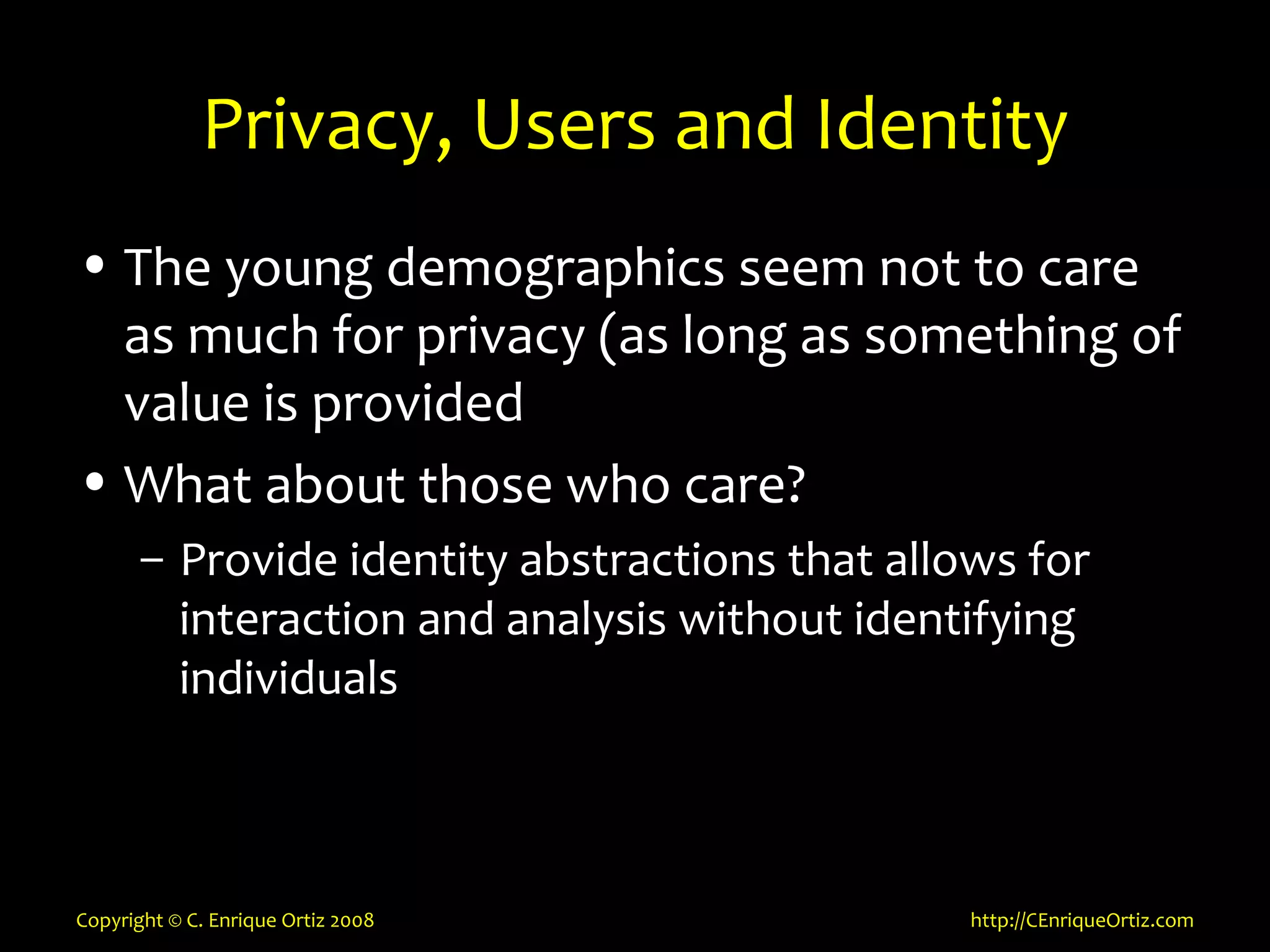 Mobility, Context, Interactions and Data