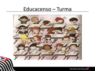 Educacenso – Turma
14
 