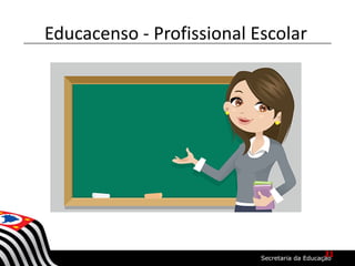 Educacenso - Profissional Escolar
31
 