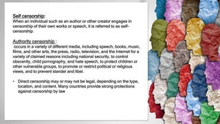 Censorship