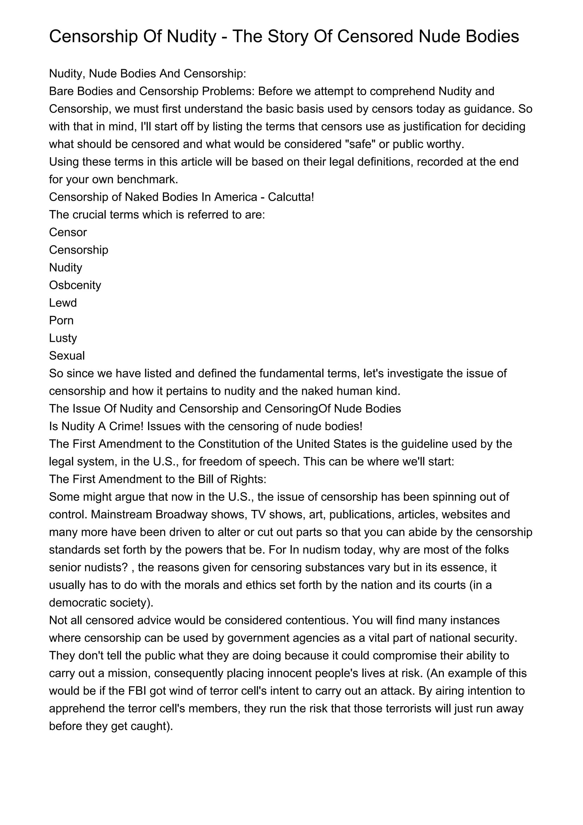 5. Censorship And Nudity: A Look At Online Images - ebdi56k