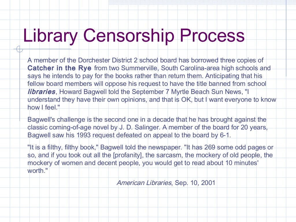 Library Censorship