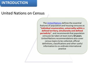 United Nations on Census
 