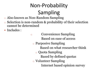Census and sampling | PPTX