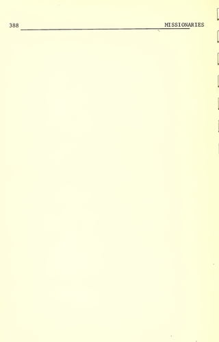 388 MISSIONARIES
 
