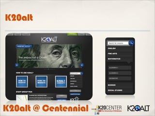 K20alt




K20alt @ Centennial
 