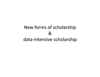 Scholar Introduction Introduction to Scholarly Communication and the CSCDC | PDF