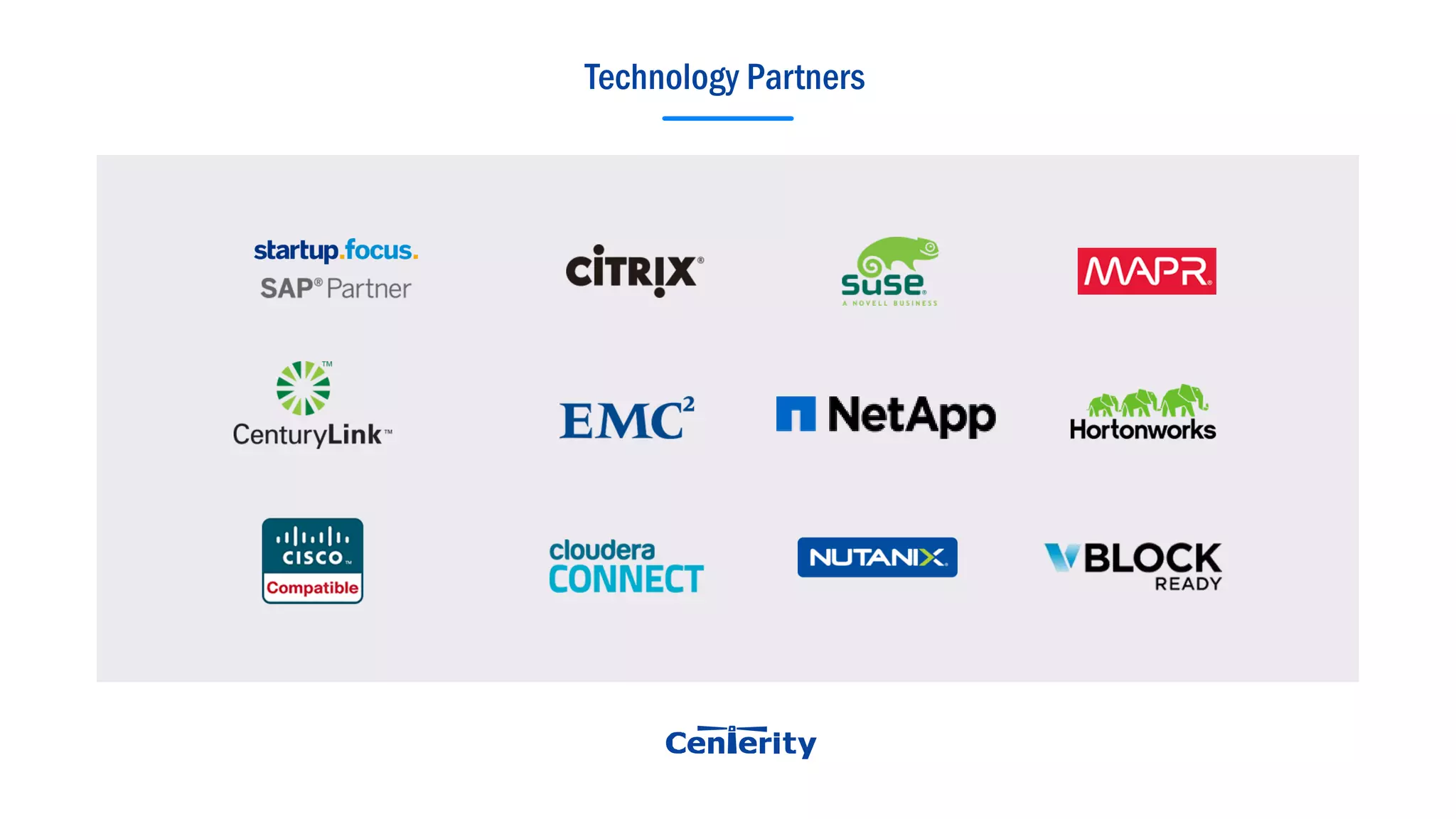 Technology Partners
 