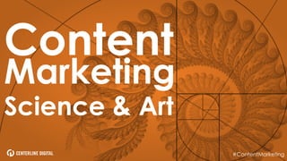 Content
Marketing
Science & Art
| @johnvlane | #contextconf
 