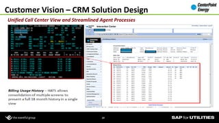 Center point energy's crm business case & customer vision | PDF