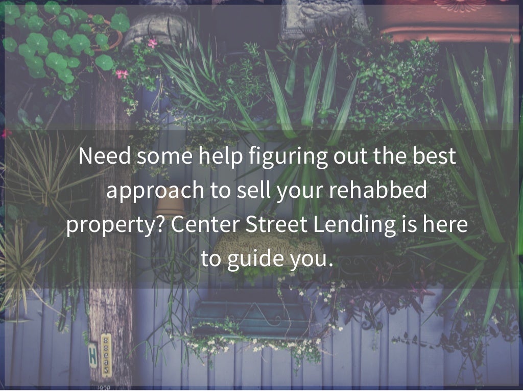 Center Street Lending Five Tips to Sell Your House Fast