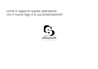 come si rapporta questa operazione
con il nuovo logo e la sua presentazione?




                         il mondo da vedere
 