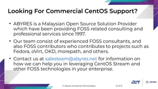 CentOS Stream - How will this impact you?