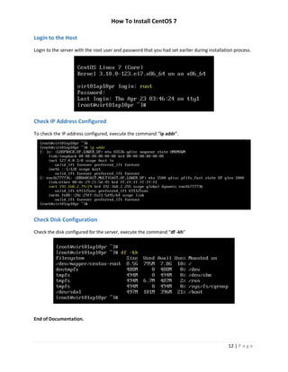 How To Install CentOS 7 | PDF
