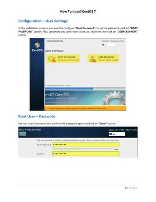 How To Install CentOS 7 | PDF