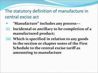 Excise Process Centra Excise.ppt