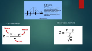 Z -score Formula Z Conversion Formula
 