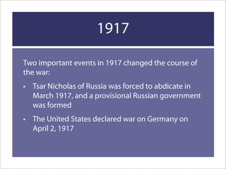 Central Powers Collapse