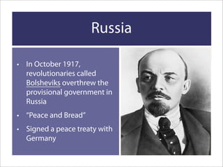 Central Powers Collapse