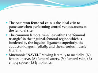 Central-Venous-Catheterization.pdf presentation | PDF